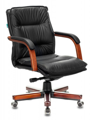 Кресло руководителя Бюрократ T-9927 WALNUT-LOW