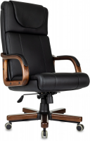 Кресло руководителя Бюрократ T-9933 Walnut