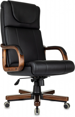 Кресло руководителя Бюрократ T-9933 Walnut