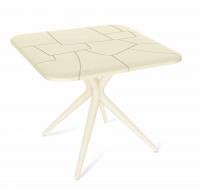 Пластиковый стол SHT-TU30/TT30 83/83 бежевый Sheffilton