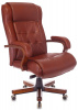 Кресло руководителя Бюрократ T-9926 WALNUT кожа