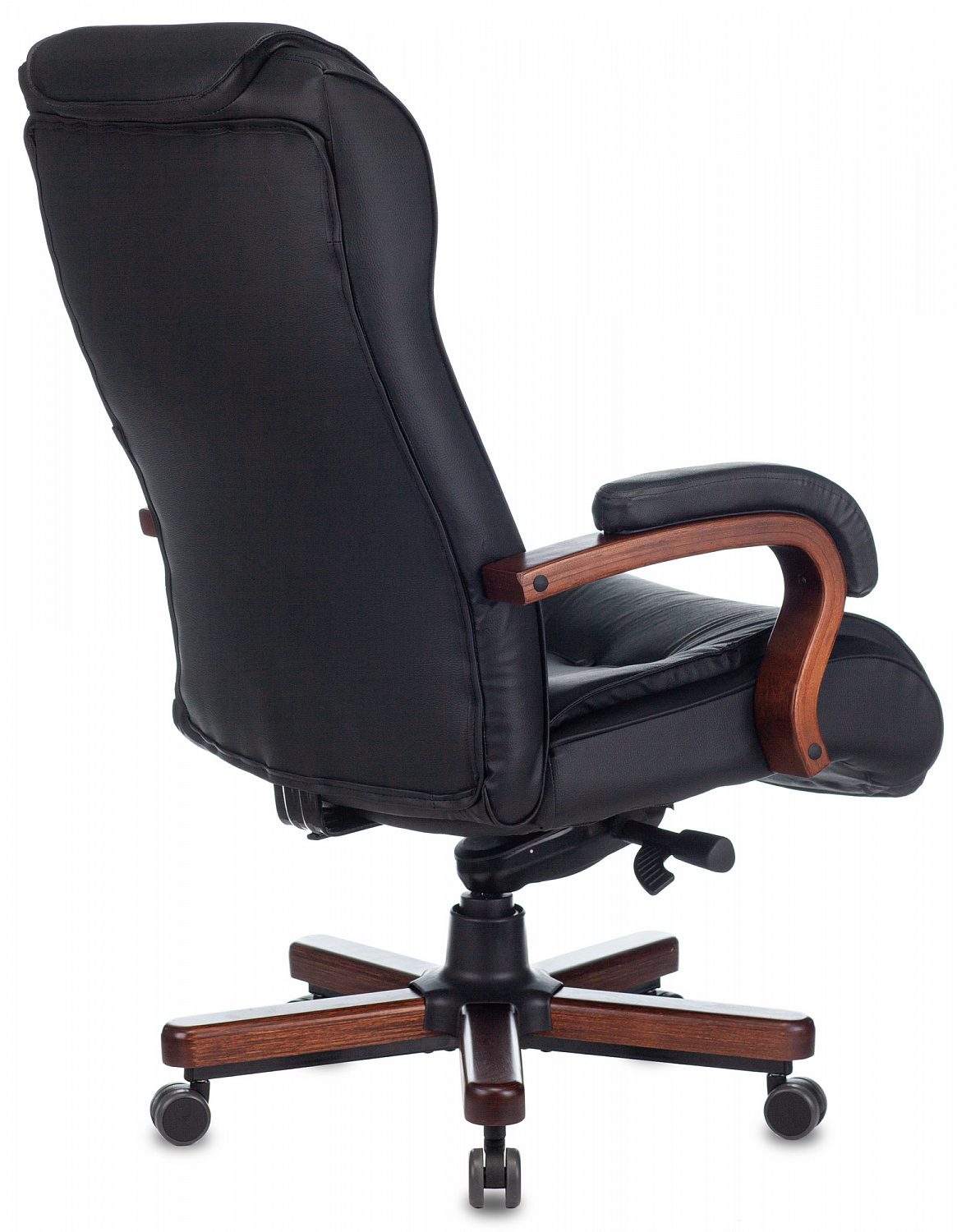 Кресло руководителя Бюрократ T-9926 WALNUT кожа