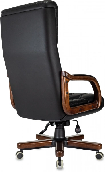 Кресло руководителя Бюрократ T-9932Walnut эко