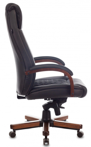 Кресло руководителя Бюрократ T-9924 WALNUT