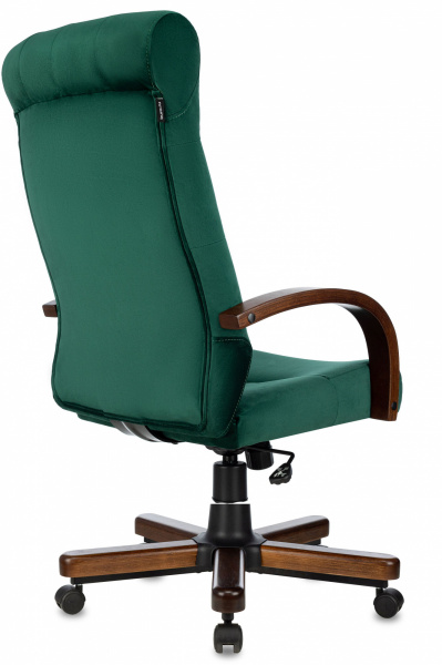 Кресло руководителя Бюрократ T-9928 WALNUT
