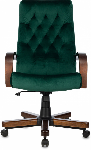 Кресло руководителя Бюрократ T-9928 WALNUT