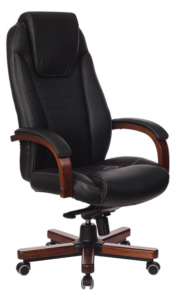 Кресло руководителя Бюрократ T-9923 WALNUT