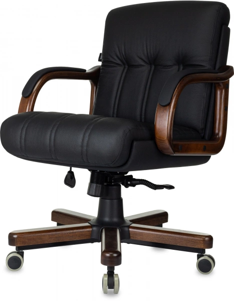 Кресло руководителя Бюрократ T-9932Walnut-Low