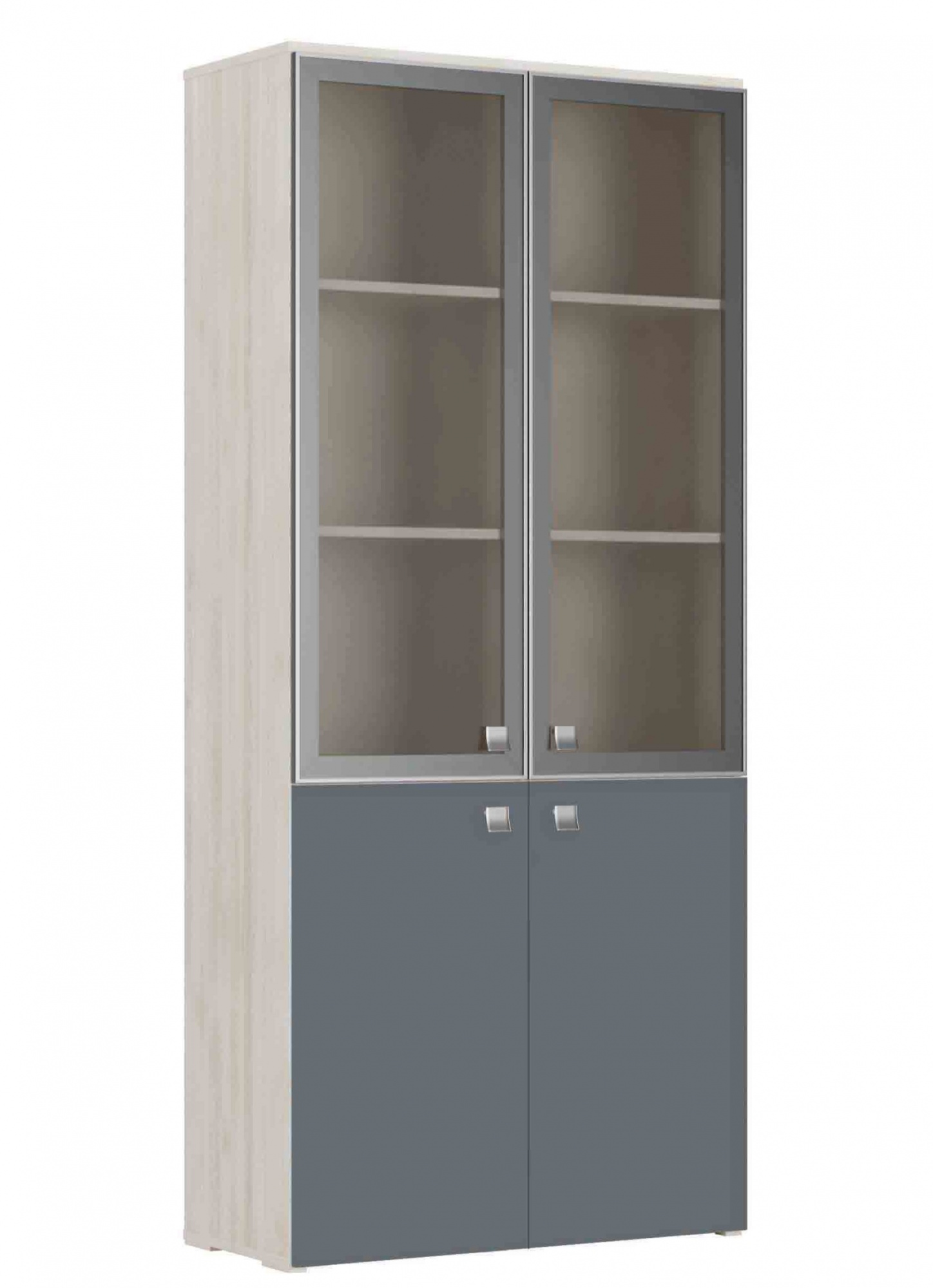 Шкаф для бумаг стекло ZIO285503 (92x42x209)