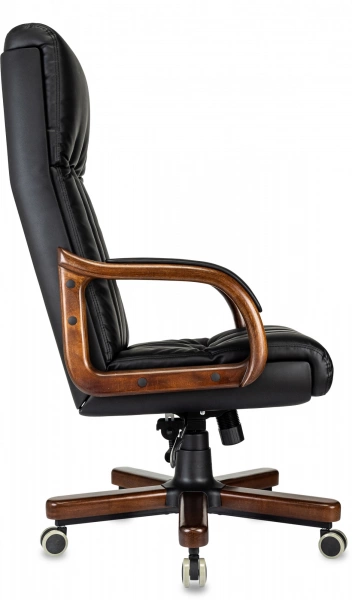 Кресло руководителя Бюрократ T-9932Walnut эко